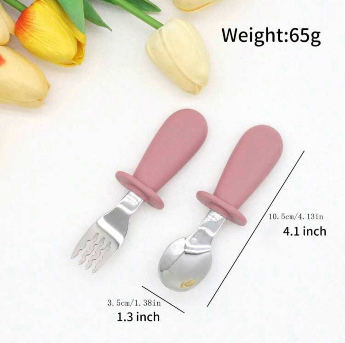 Stainless Steel Spoon & Fork Set