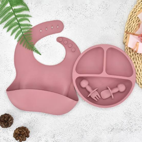 Silicone Baby Feeding Set BPA Free