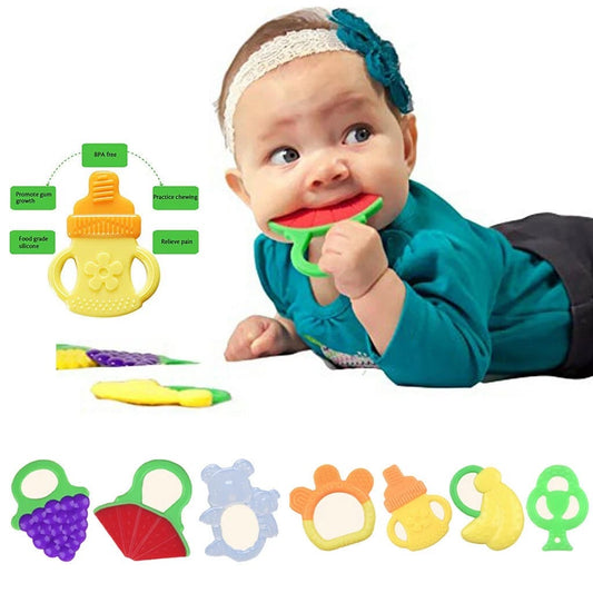 Silicone teether - fruit shape - Teether Soother & Pacifier