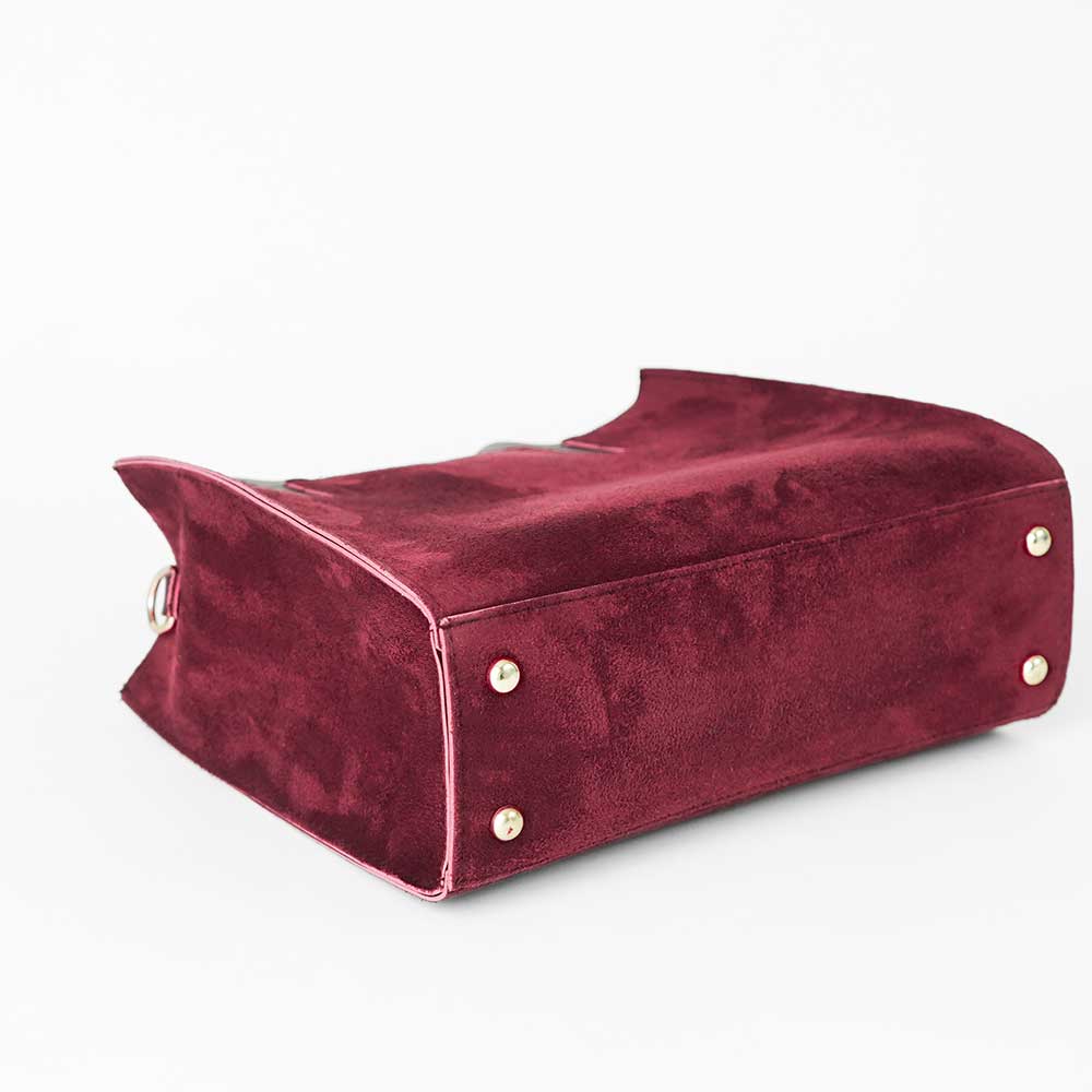 Maroon Micro Ladies Tote bag 563 - Senora