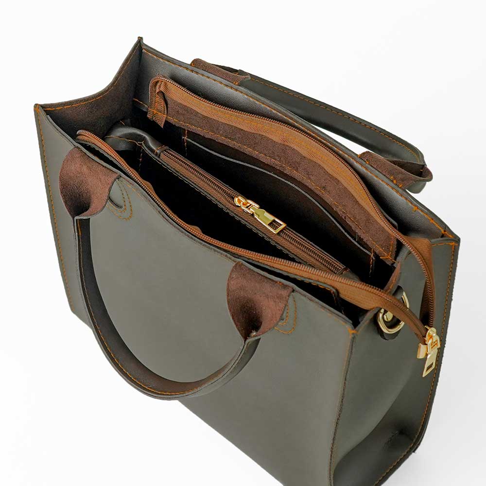 Brown Ladies Tote bag 563 - Senora