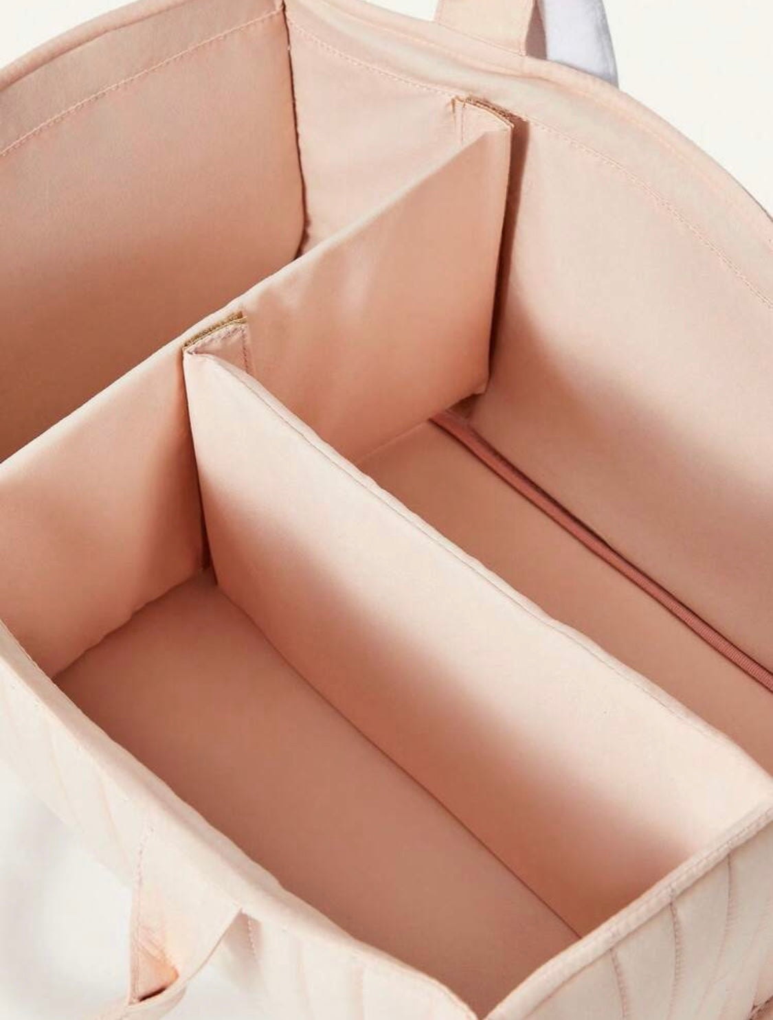 Essential Baby Supplies, Pink Bunny Ear Design Baby Storage Caddy Basket, Suitable For Diaper Storage, Baby Gift Basket, Baby Laundry Basket