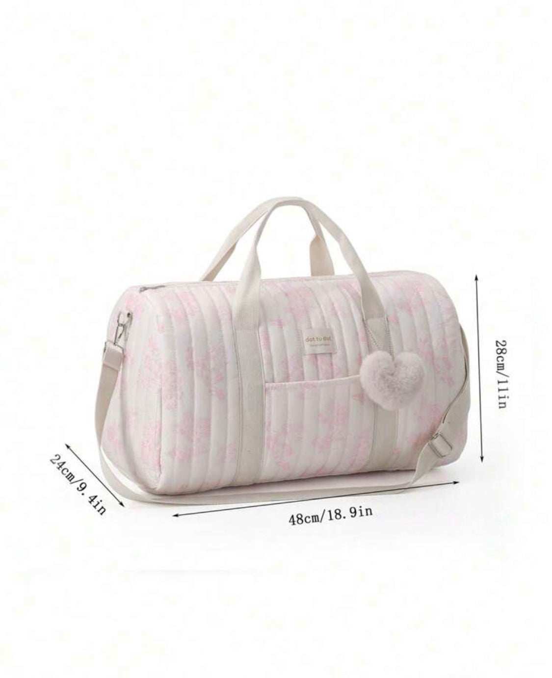 New Maternity Tote Bag - Diaper Mommy Maternity Duffle Bag Pink