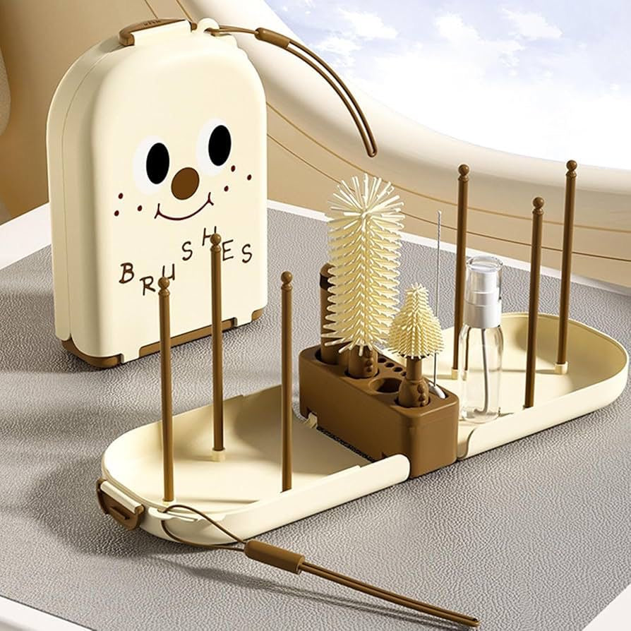 Multifunctional Travel Bottle Drying Rack