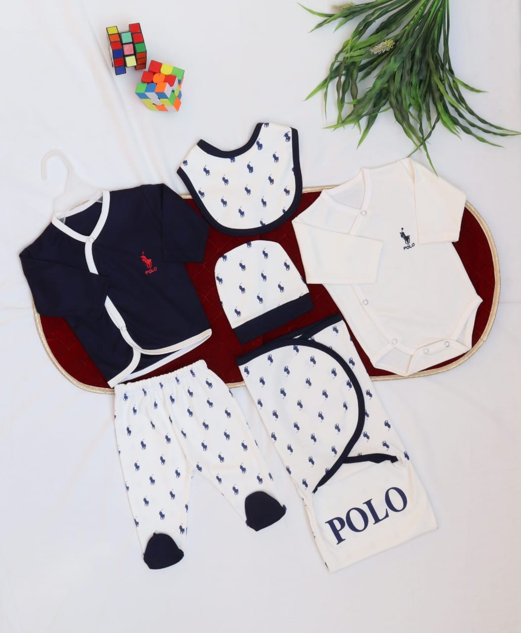 Baby Starter Set 6 Pcs | Newborn 6 pcs Romper Set - Apparel