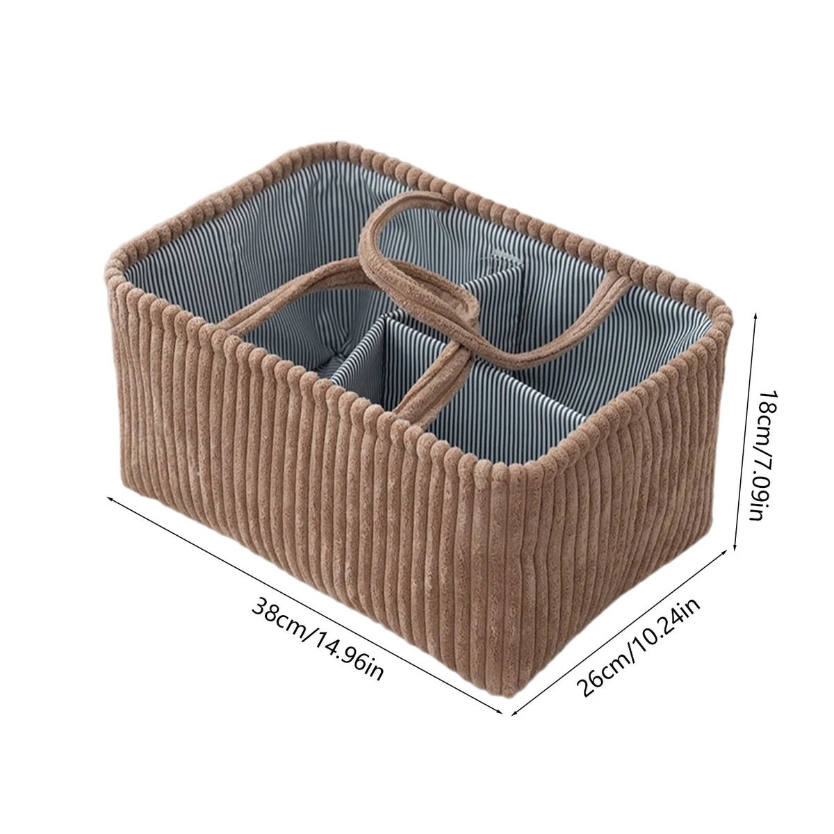 Diaper Caddy Organiser | Storage Basket Diaper Organiser Bag - Diaper & Mother Bags