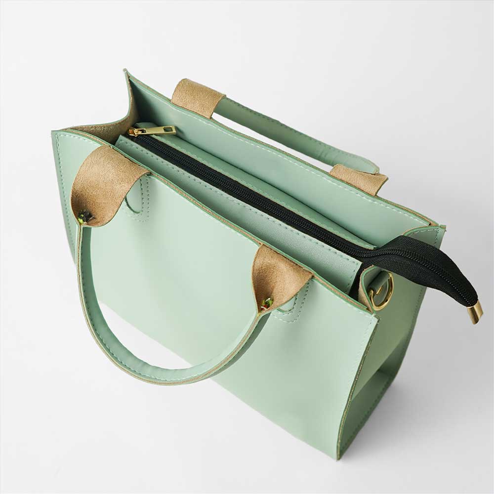 Light Green Ladies Tote bag 563 - Senora