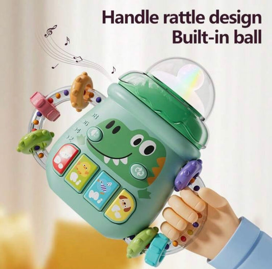 Musical Bottle with Rattles and Lights