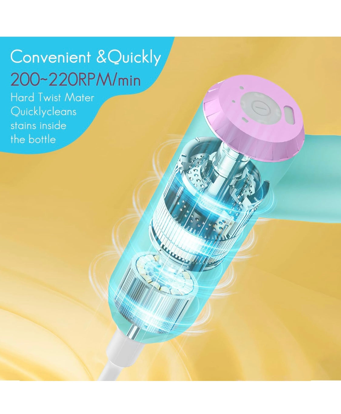 Electric Bottle Brush | Feeder Cleaner - Feeding Essentials