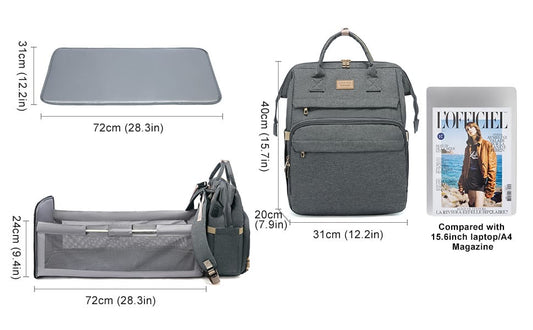 Bed and Bag - Diaper & Mother Bags