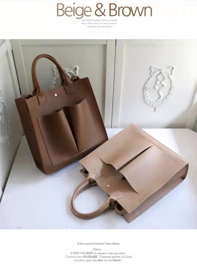 Brown Ladies Tote bag 586 - Senora