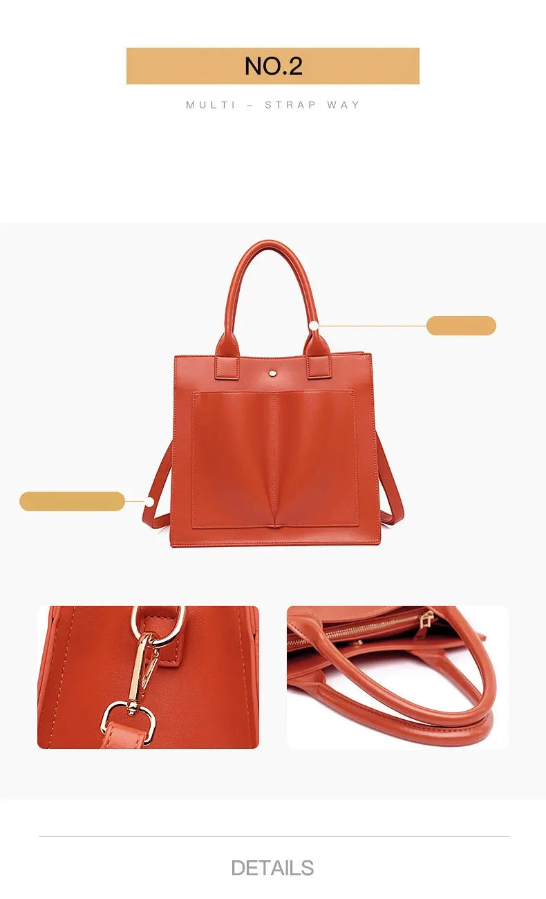 Brown Ladies Tote bag 586 - Senora
