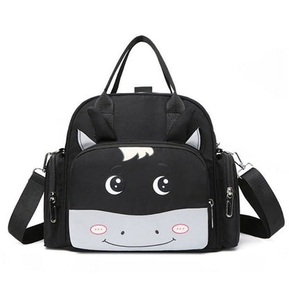 Multi-function Mother Backpack Cartoon Waterproof Diaper Bag Mummy Baby Bag - Diaper & Mother Bags