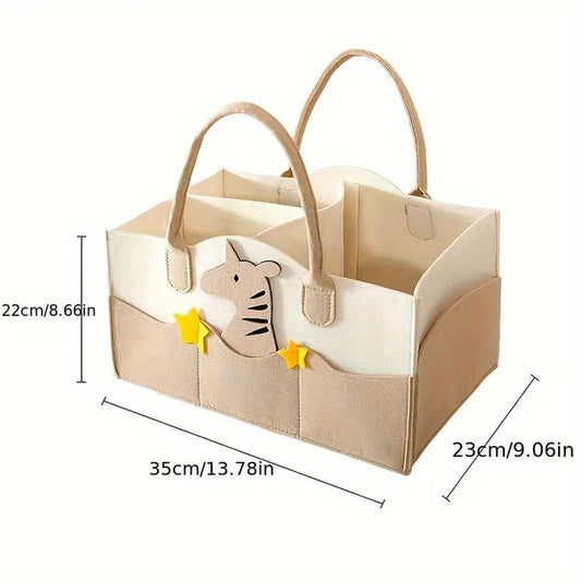 Baby Diaper Caddy Organizer - Diaper & Mother Bags