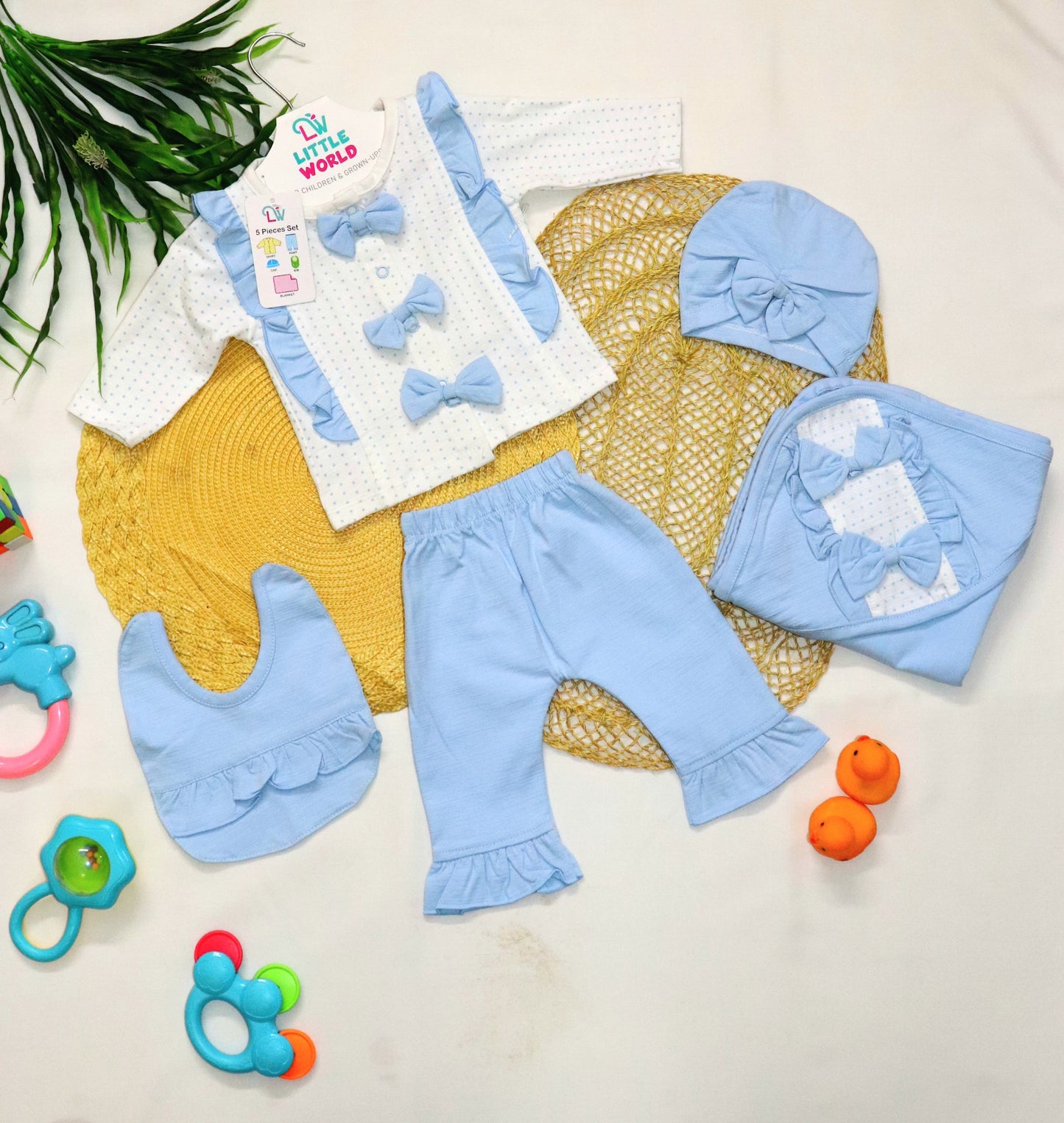 Baby Starter Set 6 Pcs | Newborn 6 pcs Romper Set - Apparel