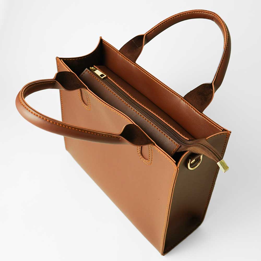 Brown Ladies Tote bag 563 - Senora
