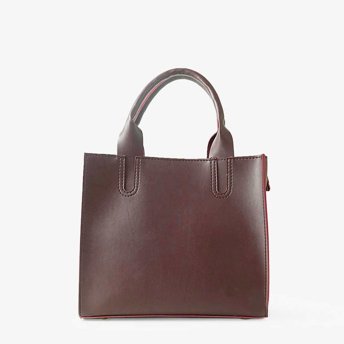 Maroon Ladies Tote bag 563 - Senora