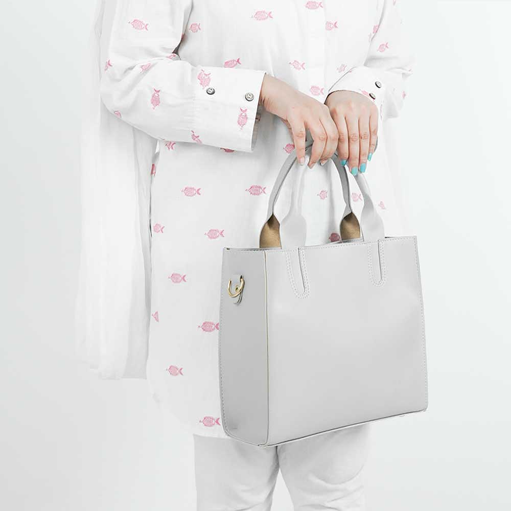 Light Green Ladies Tote bag 563 - Senora