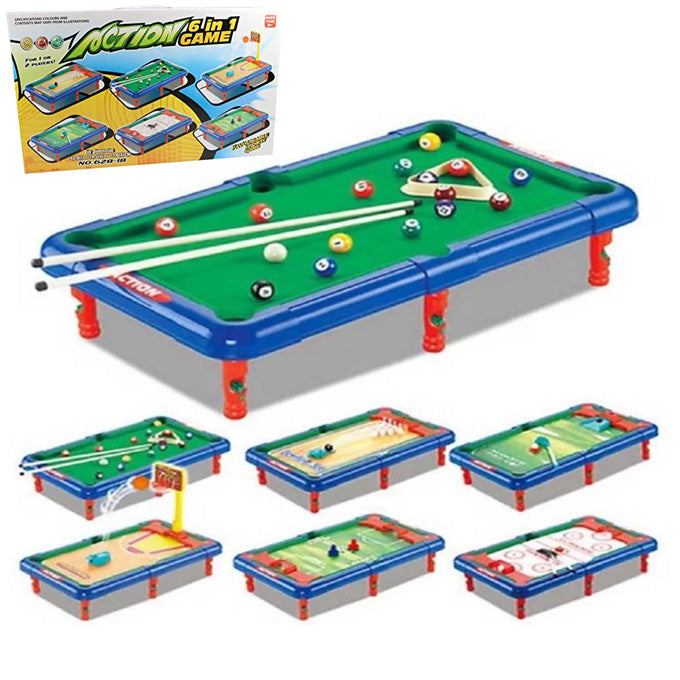 6 In 1 Action Sports Game Indoor Outdoor Activity Tabletop Game For Kids - Toy Sets