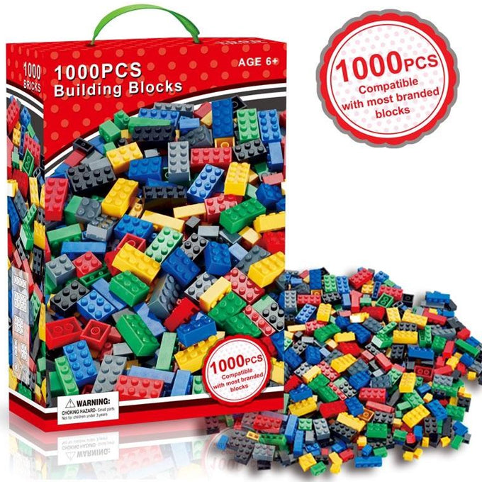 Classic Building Blocks Bricks Set for Kids - 1000 pcs box - Toy Sets