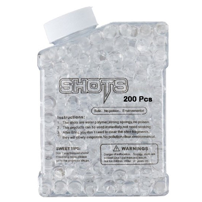 200Pcs Growing Water Balls For Toy Gun Blaster Accessory 7-8mm Crystal Gel Ball Darts - Toy Sets
