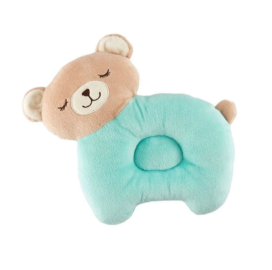 Baby Pillow - Green Bear - Pillows