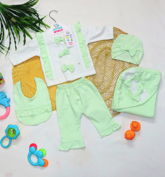 Baby Starter Set 6 Pcs | Newborn 6 pcs Romper Set - Apparel