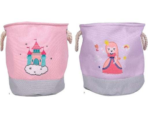 Girls foldable laundry baskets