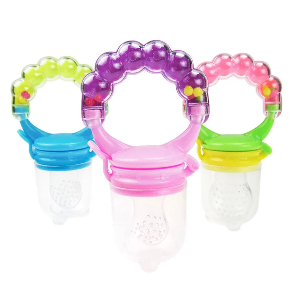 Fruit Pacifier with rattle - Teether Soother & Pacifier