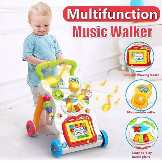 Musical push walker - Toy Gadgets