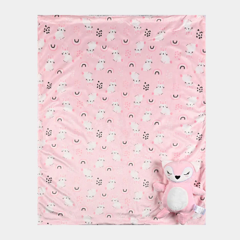 Baby Blanket with Stuff Toy - Swaddle Wraps