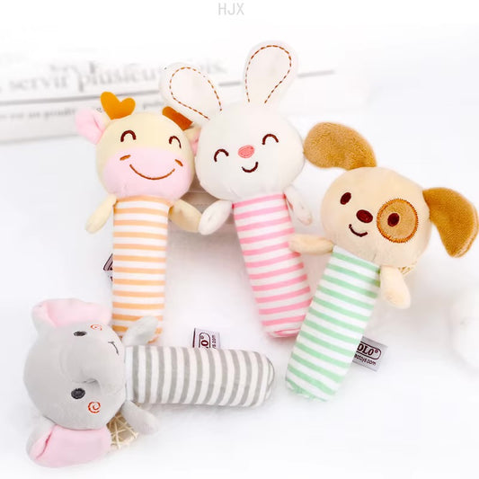 Newborn baby rattle plush toys - Toddler Toys