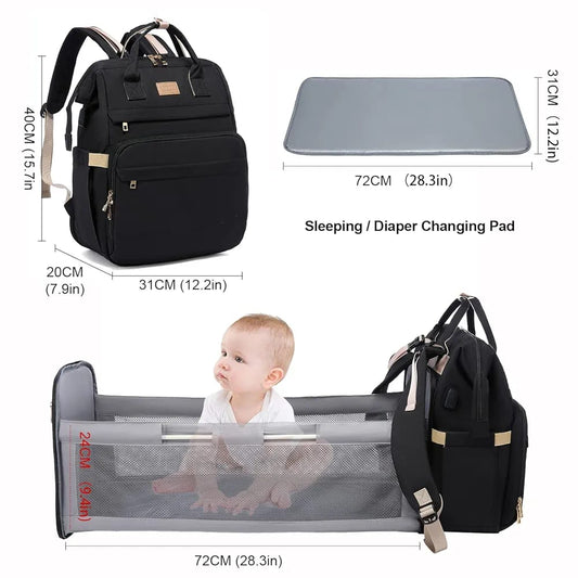 Bed and Bag - Diaper & Mother Bags