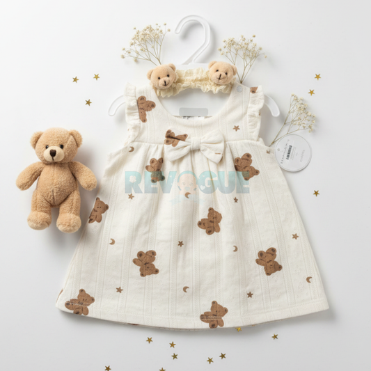 Baby Frock 3 Pcs Set - Apparel
