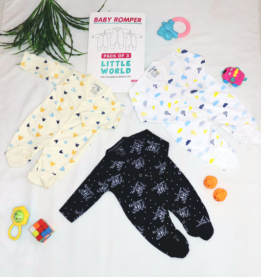 Baby Romper Pack of 3 - Romper