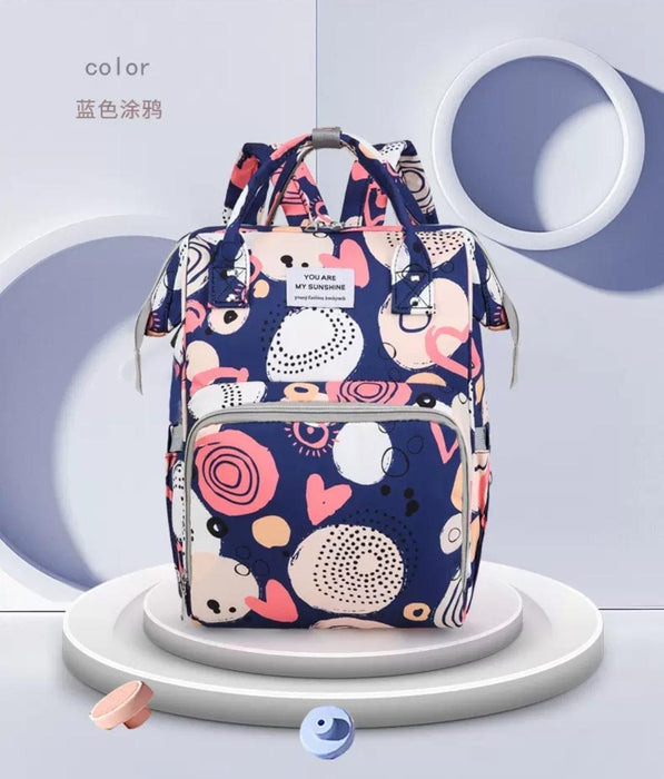 Diaper Bag Backpack with USB Port - Diaper & Mother Bags