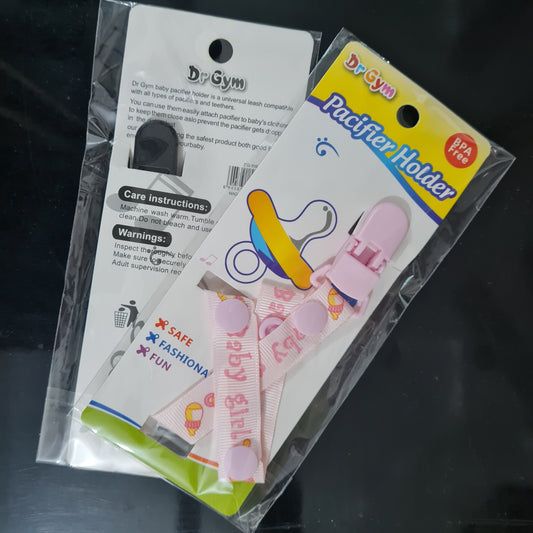 Dr Gym Pacifier Holder - Teether Soother & Pacifier