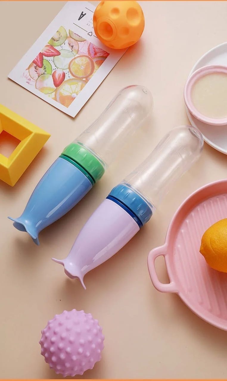 Silicone Spoon Feeder 90ml - Feeding Essentials