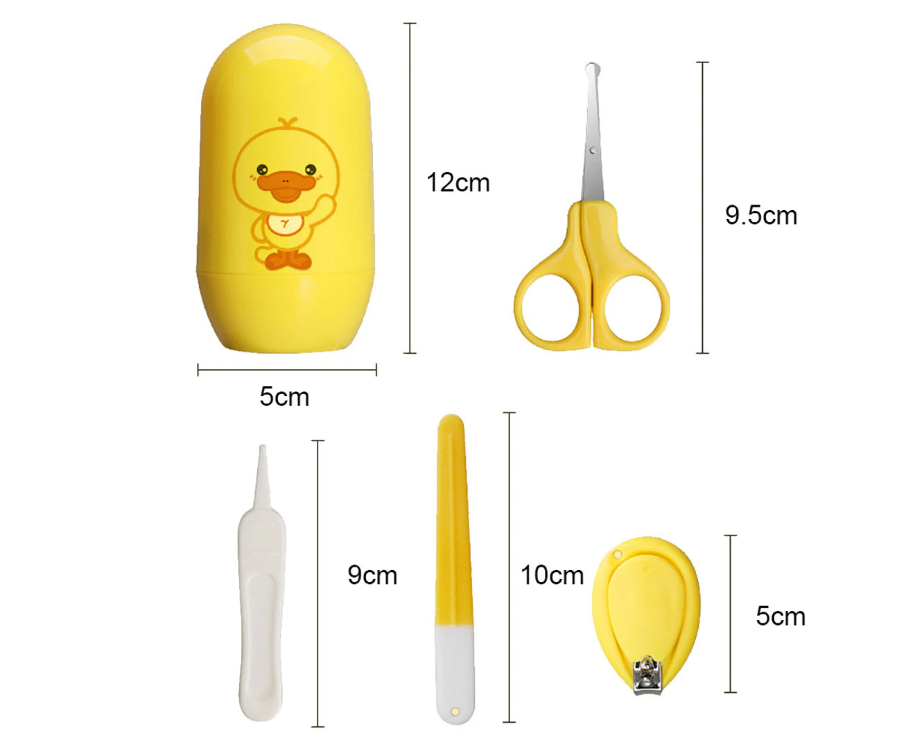 Care Kit 4 in 1 - Yellow - Hygiene