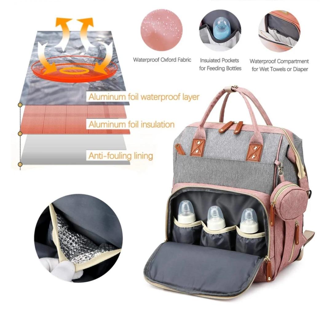 Bed and Bag - Diaper & Mother Bags