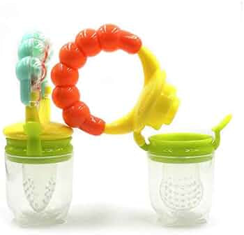 Fruit Pacifier with rattle - Teether Soother & Pacifier