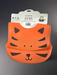 Waterproof Silicone Bib - Orange - I am hungry - Bibs