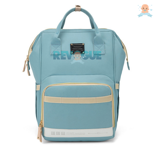 Diaper Bag Backpack - Mint Blue