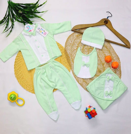 Baby Starter Set 6 Pcs | Newborn 6 pcs Romper Set - Apparel