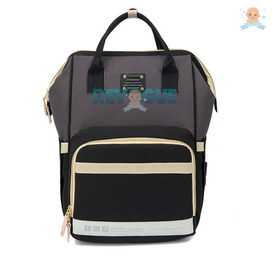 Diaper Bag Backpack - Athens Black