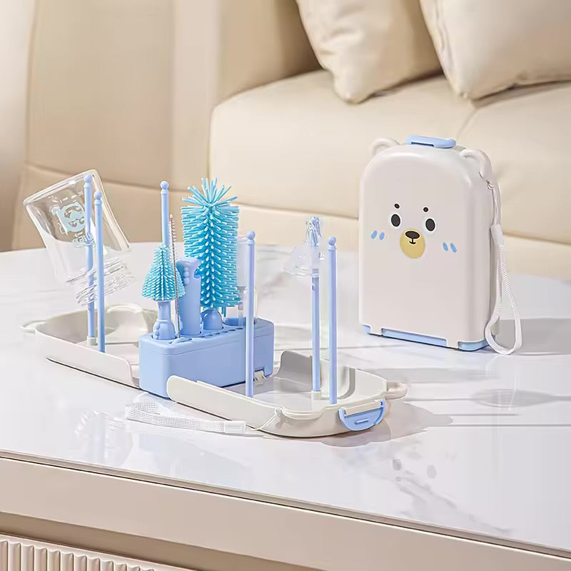 Multifunctional Travel Bottle Drying Rack - Cutlery