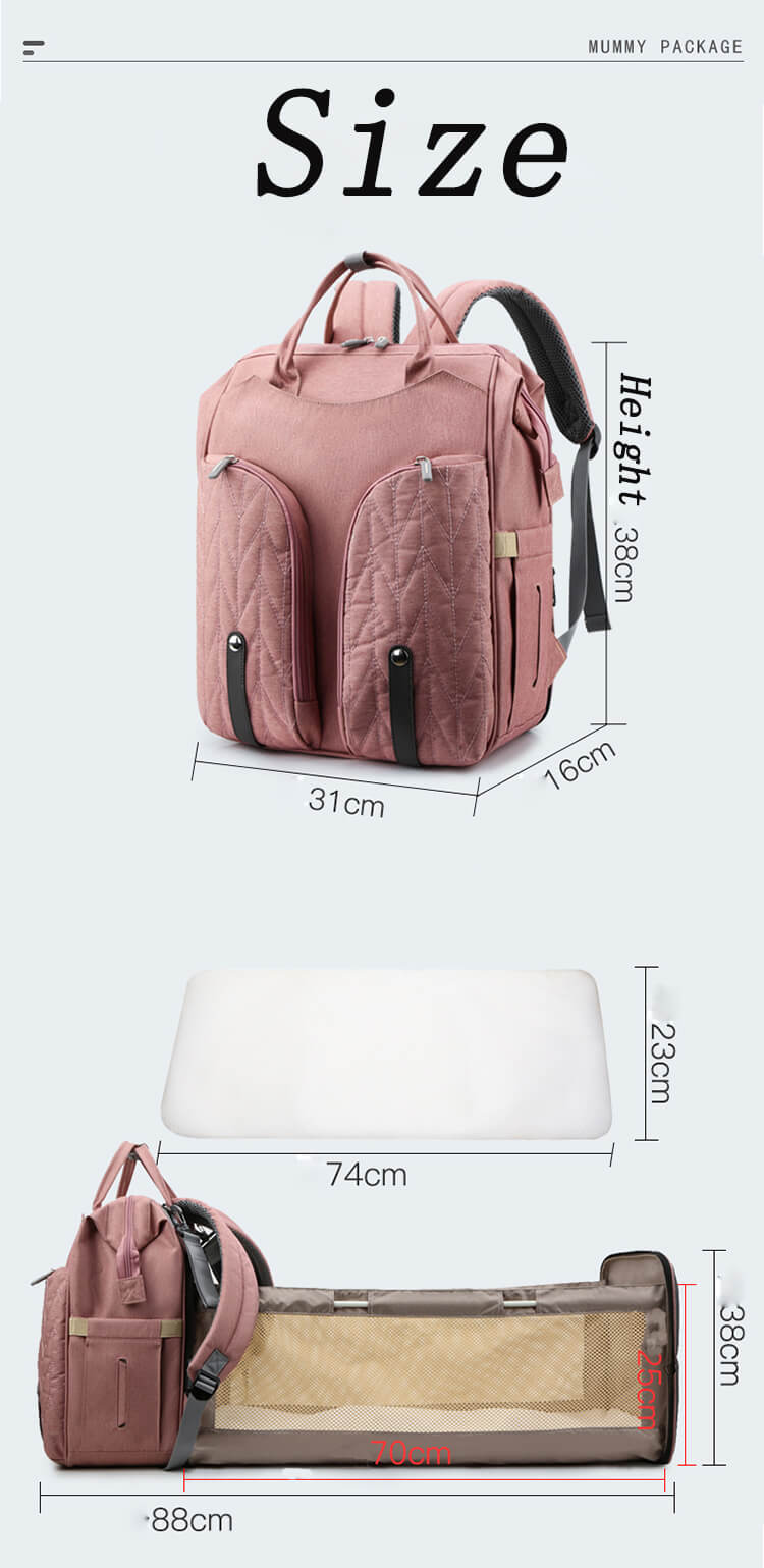 Bed and Bag - Diaper & Mother Bags
