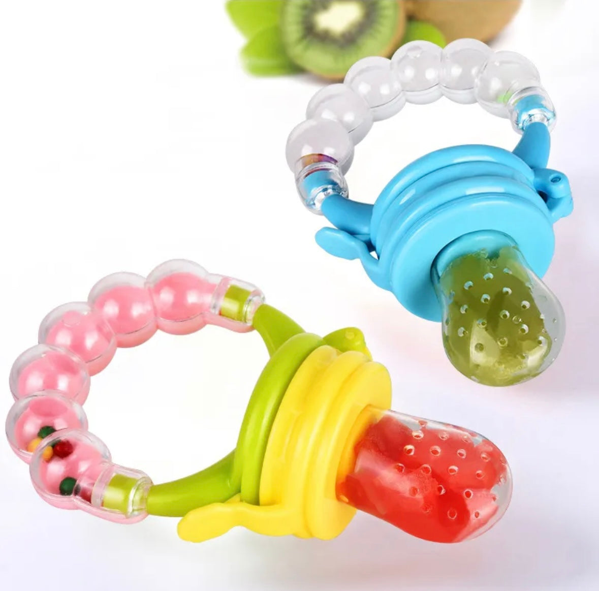 Fruit Pacifier with rattle - Teether Soother & Pacifier