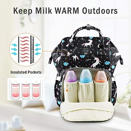 Diaper Bag Backpack Unicorn- ReVogue