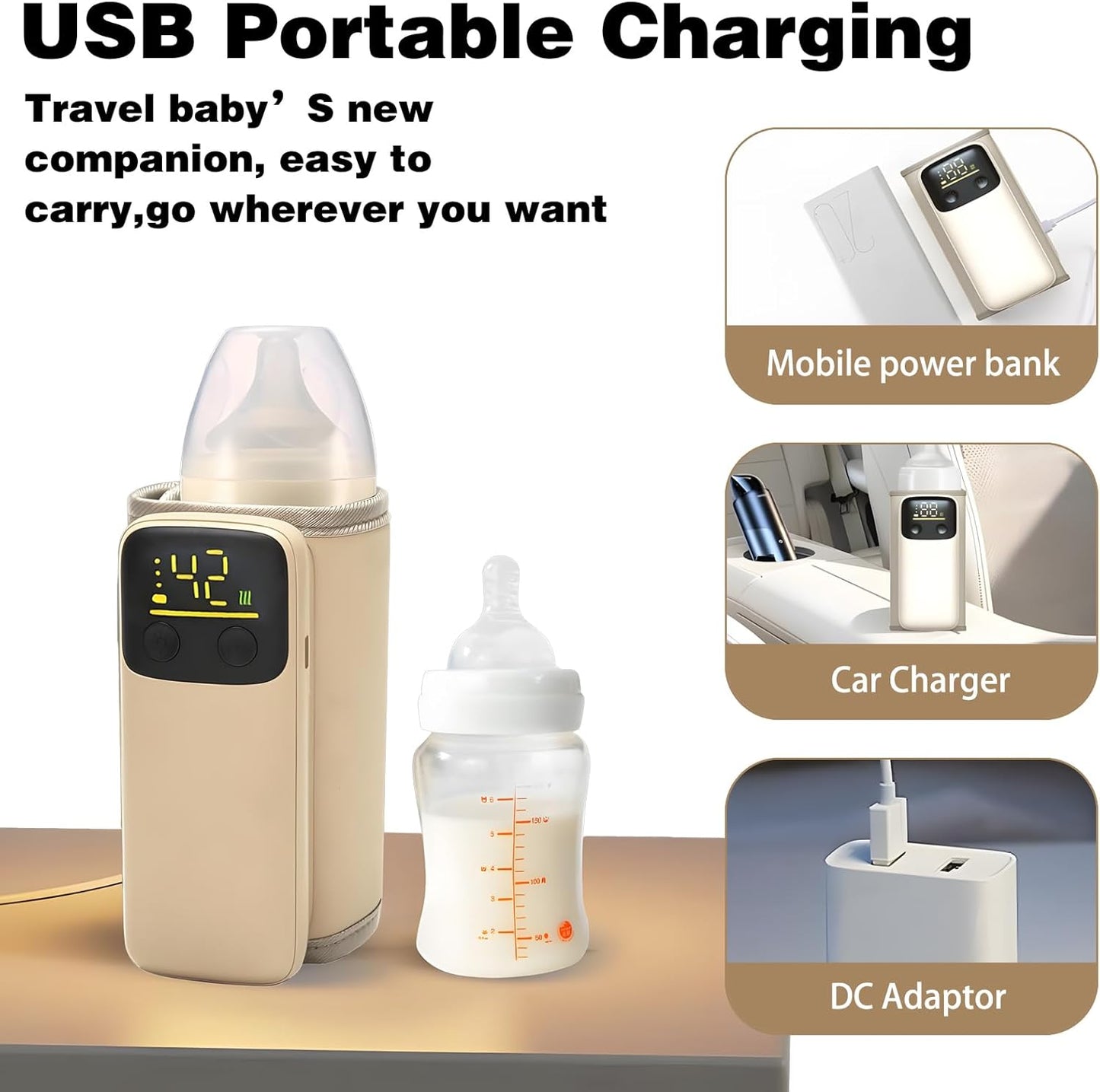 Rechargeable Baby Bottle Warmer